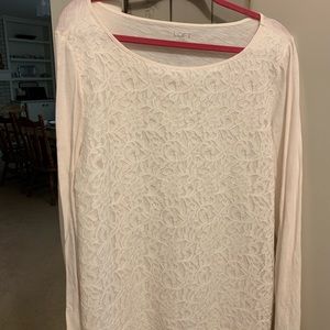 Loft Fashion Tee in Lace